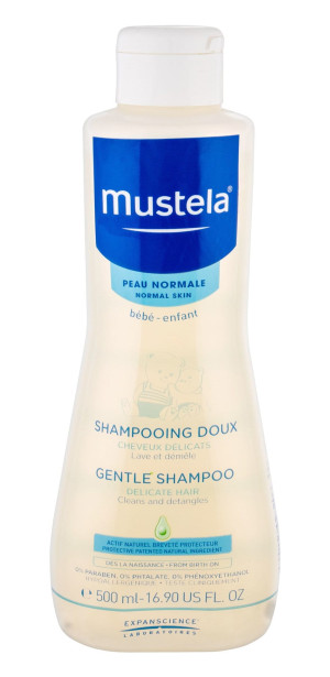 Mustela Bebe Gentle Szampon do włosów 500ml