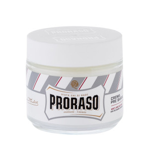 PRORASO White Pre-Shaving Cream Krem przed goleniem 100ml