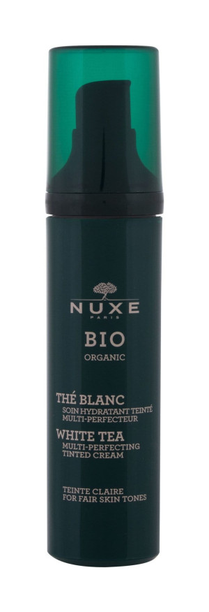 NUXE Bio Organic White Tea Tinted Cream Fair Skin Tones Krem do twarzy na dzień 50ml Claire