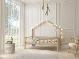 Lit cabane avec matelas FAGGIO