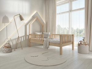 Lit cabane avec matelas PERO