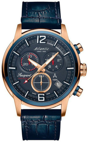 Zegarek Atlantic 87461.44.55 / Seasport Chronograph / męski