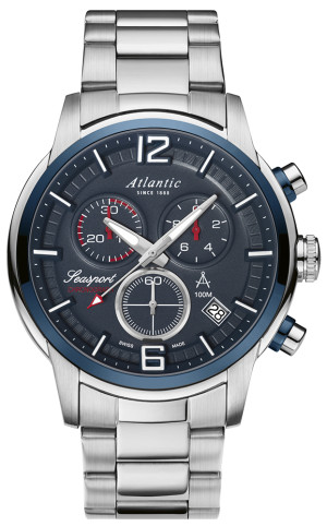 Zegarek Atlantic 87466.47.55 / męski / bransoleta