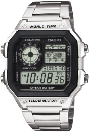 Zegarek Casio AE-1200WHD-1AVEF / męski / bransoleta