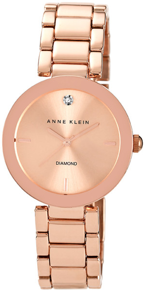 Zegarek Anne Klein AK-1362RGRG / Diamond / damski / bransoleta