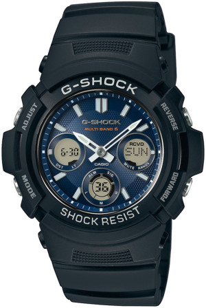 Zegarek Casio G-SHOCK AWG-M100SB-2AER / męski / pasek