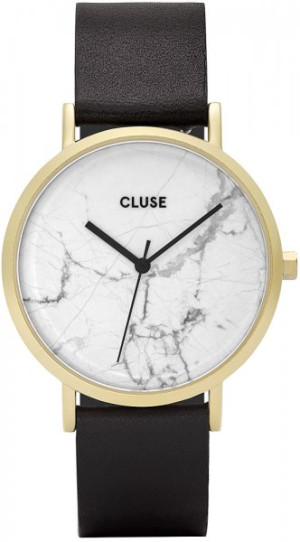 Zegarek Cluse CL40003 / pasek Gold White Marble/Black / damski