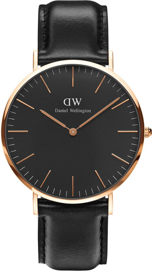 Zegarek Daniel Wellington DW00100127 / Classic Sheffield Rose Gold 40mm / męski