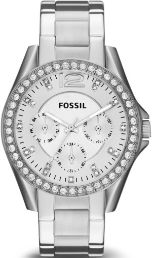 Zegarek Fossil ES3202 / RILEY Stainless Steel 38mm / damski