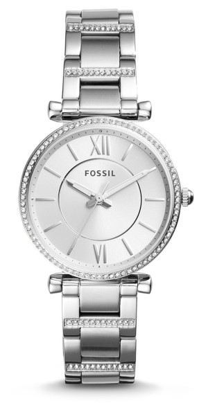 Zegarek Fossil ES4341 / CARLIE Stainless Steel 35mm / damski