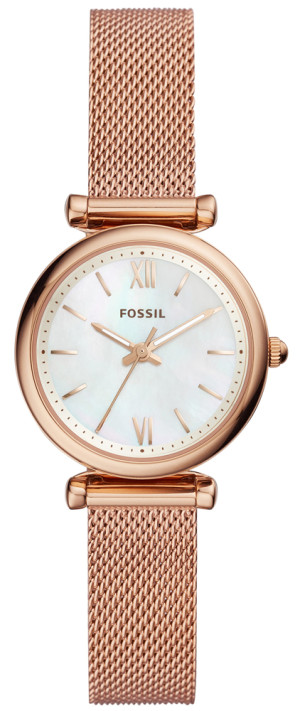 Zegarek Fossil ES4433 / CARLIE Rose Gold Stainless Steel 28mm / damski