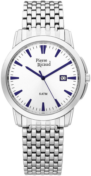 Zegarek Pierre Ricaud P91027.51B3Q / męski / bransoleta