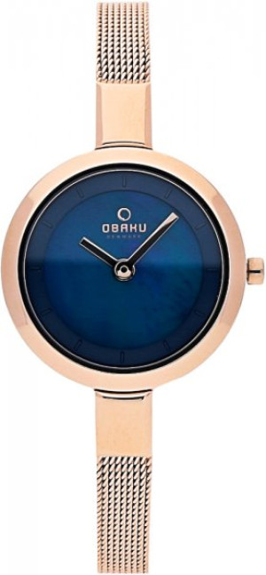 Zegarek Obaku Denmark V129LVLMV / SIV designed by Lau Liengård Ruge / damski