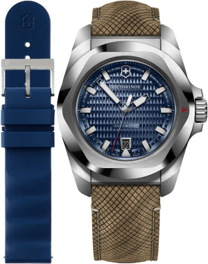 Zegarek Victorinox 242018.1 / I.N.O.X. Automatic Steel Blue / męski