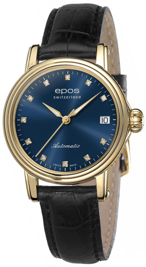 Zegarek Epos 4390.152.22.86.15 / Diamonds / damski / pasek
