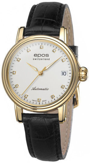 Zegarek Epos 4390.152.22.88.15 / Diamonds / damski / pasek