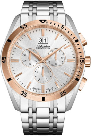 Zegarek Adriatica A8202.R113CH / Chronograph / męski / bransoleta