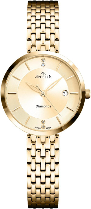 Zegarek Appella L50013.1191DQ / Classic Diamonds / damski