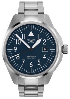Zegarek Aviator V.1.38.0.317.5 / AIRACOBRA 43 TYPE A / męski