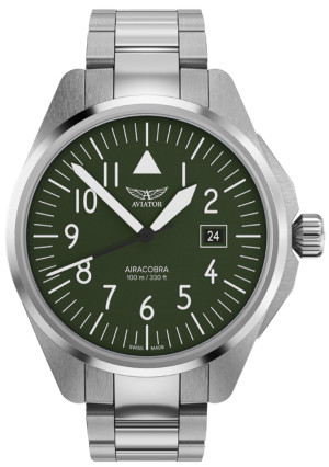 Zegarek Aviator V.1.38.0.319.5 / AIRACOBRA 43 TYPE A / męski