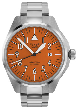 Zegarek Aviator V.1.38.0.321.5 / AIRACOBRA 43 TYPE A / męski