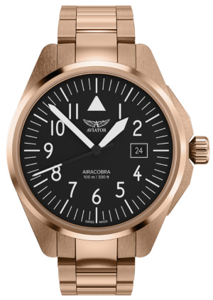 Zegarek Aviator V.1.38.2.315.5 / AIRACOBRA 43 TYPE A / męski