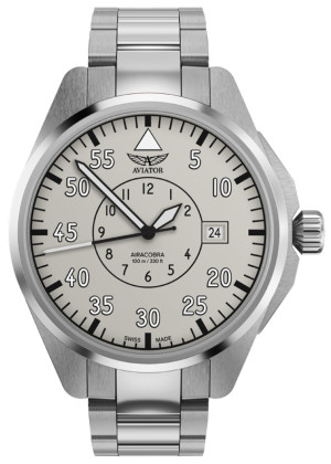 Zegarek Aviator V.3.39.0.342.5 / AIRACOBRA 43 HERITAGE / męski