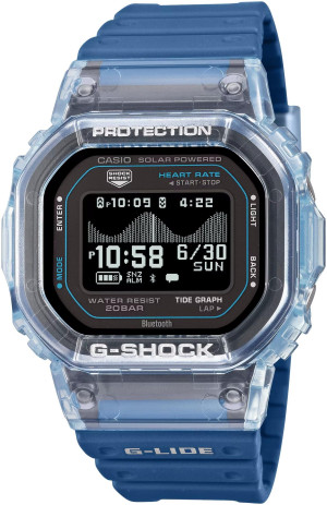 Zegarek Casio G-SHOCK GBX-H5600-2ER / G-Shock G-Lide Square Bluetooth / męski