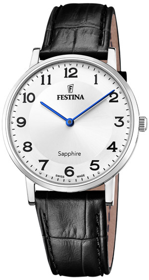 Zegarek Festina F20012-5 / Classic / męski / pasek