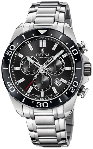 Zegarek Festina F20042-4 / Chronograph Diver Ceramic / męski
