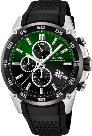 Zegarek Festina F20330-B / Chronograph / męski / pasek