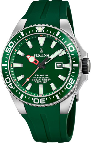 Zegarek Festina F20664-2 / Diver Automatic Sapphire / męski