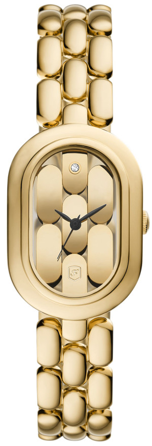 Zegarek Fossil ES5380 / Sloan Gold-Tone Stainless Steel 24mm / damski