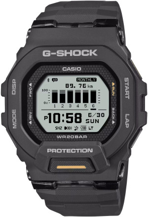 Zegarek Casio G-SHOCK GBD-200-1A1ER / G-Squad Bluetooth Sync Step Tracker / męski