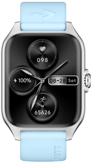 Zegarek Garett 5904238486054 / Smartwatch Garett GRC Activity 2 Srebrny Matowy / damski