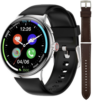 Zegarek Hagen HB10.111.534.333-SET / Smartwatch HB10 Czarny Pasek / damski