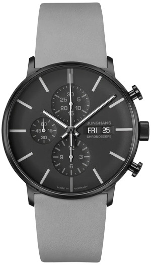 Zegarek Junghans 27/4371.01 / FORM A Chronoscope English Date / męski