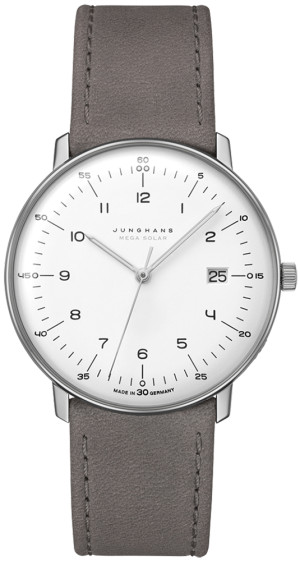 Zegarek Junghans 59/2021.02 / Max Bill Mega Solar / męski