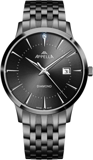 Zegarek Appella L12003.S196DQ / Classic Diamonds / męski