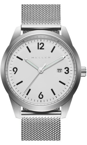 Zegarek Meller 10PB-MST-2SILVER / All Silver / męski / bransoleta