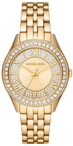 Zegarek Michael Kors MK4709 / HARLOWE Gold Stainless Steel 38mm / damski