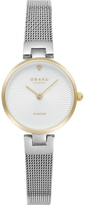Zegarek Obaku Denmark V256SXFIMC / Diamant Petite - Gold Bi / damski