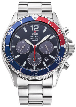 Zegarek Orient RA-TX0201L10B / Mako Solar / męski / bransoleta