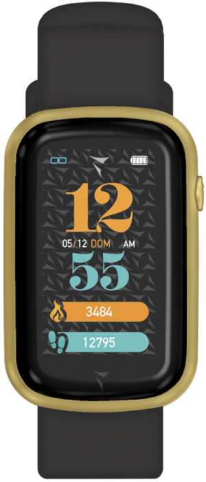 Zegarek Techmade TM-STEPS-GDBK / Steps Black Gold / unisex