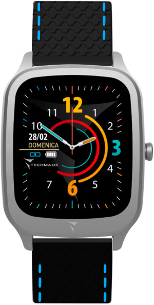 Zegarek Techmade TM-VISIONS-BKSB / Vision Silver Black Blue / unisex