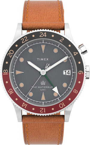 Zegarek Timex TW2V74000 / Waterbury Traditional GMT  / męski