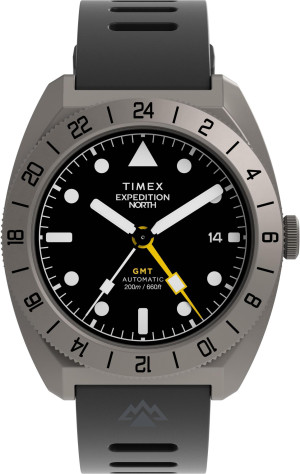 Zegarek Timex TW2W53000 / Expedition GMT Titanium Automatic 41mm / męski