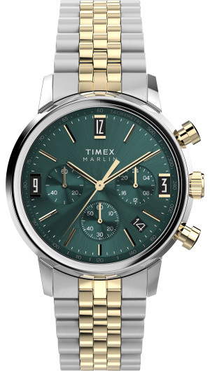 Zegarek Timex TW2W60000 / Marlin Quartz Chronograph 40mm Bicolor / męski