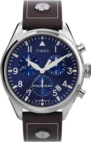 Zegarek Timex TWG030000 / Waterbury Timex X Pan Am Chronograph  / męski