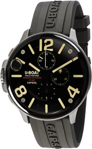Zegarek U-BOAT 8111 / CAPSOIL CHRONO SS / męski / pasek